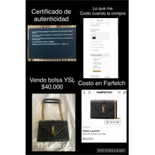 Saint Laurent Bolsa Negra