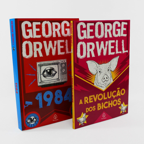 Kit 02 Livros | Revolução Bichos E 1984 | Melhor Preço
