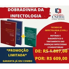 Combo Livro - Dobradinha Da Infectologia - Tratado E Rotinas