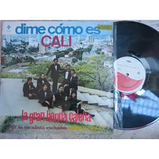Vinyl Vinilo Lp Acetato La Gran Banda Caleña Cali Salsa