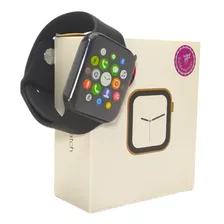 Smartwatch X8 1.65 Preta, Pulseira Silicone