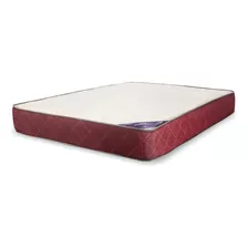 Colchon Queen Size Espuma Alta Densidad 30 Kg 1,90 X 1,60 Bordó