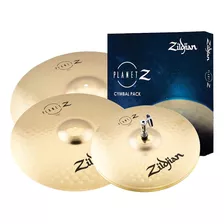 Kit Pratos Bateria Zildjian Planet Z (14/16/20) Original Nfe