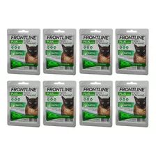 Promoção Combo C/ 8 Frontline Plus Para Gatos Kit Pipetas