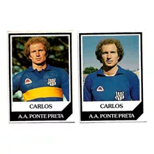 Carlos A/b , Futebol Cards Ping Pong ( 100% Original ) 