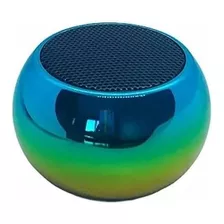 Caixa De Som Bluetooth Portatil Ecooda M3-2 Degrade Verde