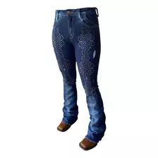 Calça Jeans Feminina Minuty Flare 221021 Classic