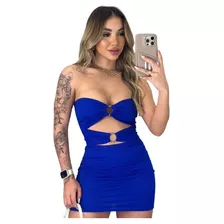 Vestido Tomara Que Caia Argola Moda Gringa