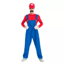 Disfraz Mario Bross Adulto Halloween