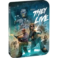 4k Ultra Hd + Blu-ray They Live / Steelbook Subtit. Ingles