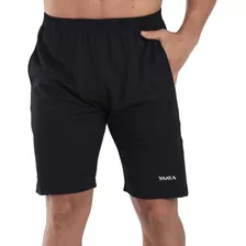 Short Bermuda Hombre Bolsillos Deportivo Yakka Running Gym