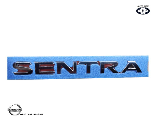 Emblema Trasero Cajuela Nissan Sentra 2013-2019 Original Foto 2