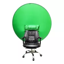 Fondo Infinito Tela Croma Verde Para Silla Gamer Portatil