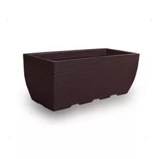 1 Jardineira Planta Plastico Horta Floreira Vaso 60x25 Cm