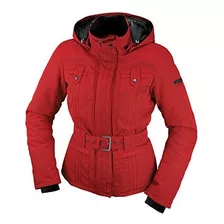 Motociclismo, Chaqueta Ixs Michigan Ii Para Mujer (rojo, Med