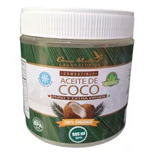 Aceite De Coco 500 Ml Extravirgen Organico 