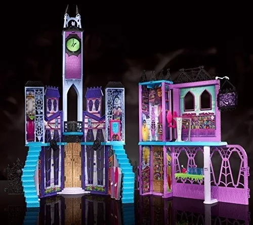 Monster High Escuela Mansion De Lujo Casa De Muñecas Mattel