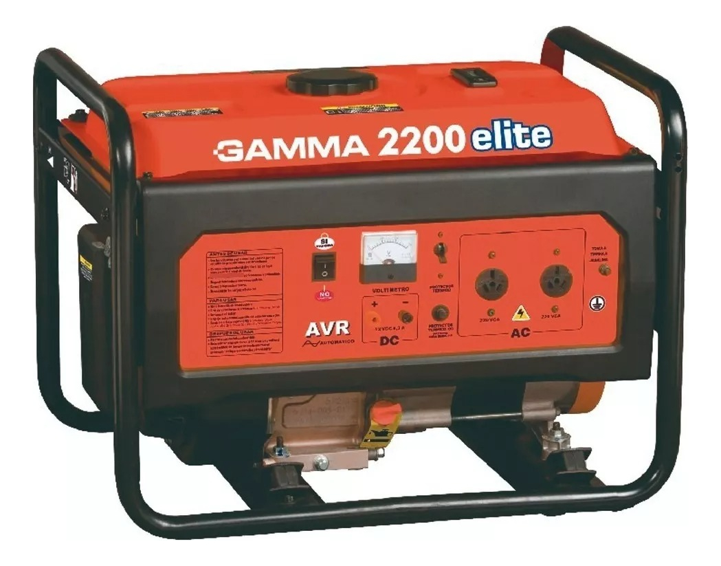 Generador Portátil Gamma Grupo Electrogeno Ge3459 2.2 Kw 