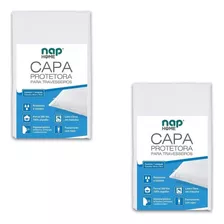 Kit 2 Capas Protetora De Travesseiro Impermeável Em Algodão