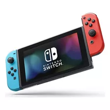 Nintendo Switch 32gb Standard Cor Azul - Neon E Vermelho Neon E Preto.