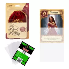 Kit Jogo Love Letter + Sleeve Dedução Galápagos Em Português