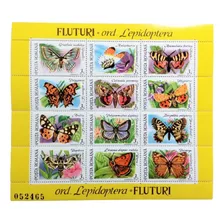 Rumania Mariposas, Bloque Mi 268 Año 1991 Mint L15828