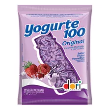 Bala Yogurte100 Frutas Vermelhas 600gr - Dori