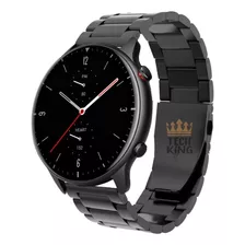 Pulseira De Aço Inoxidável Elos Para Amazfit Gtr2 Premium