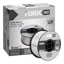 Arame Solda Mig 1,0mm Alumínio 0,5kg C/ Gás Super Tork