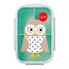 3 Sprouts Lunch Bento Box - Contenedor De Fiambrera De 3 Com