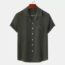 Camisas Candy Para Hombre, De Seda Helada, Para Parejas, Par