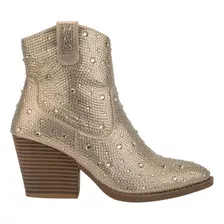 Bota Vaquera De Dama Tierra Bendita Deluxe 1401 Champagne