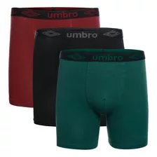 Bóxer Umbro Fall Paquete Con 3 Piezas Largo