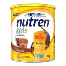Fórmula Infantil Em Pó Nestlé Nutren Kids Sabor Chocolate En Lata De 1 De 350g - 4 A 6 Anos
