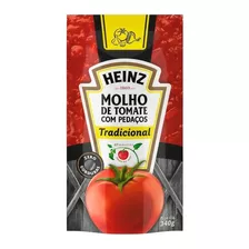 Molho De Tomate Heinz 340g Sabores