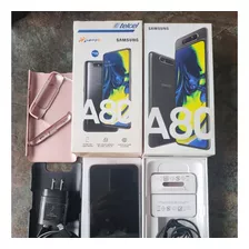 Celular Samsung Galaxy A80 Seminuevo Telcel Accesorios Y Caja Originales 