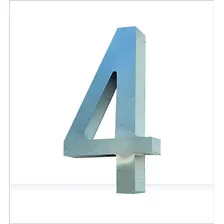 2 Numeros 3d Con Luz 20cm De Alto Pack 2