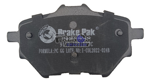 Pastilla Freno Tra Brake Pak Para Peugeot Partner Foto 3