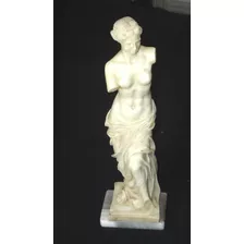 Figura Antigua De Alabastro Venus De Milo