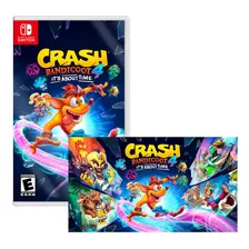 Crash Bandicoot 4 Its About Time + Poster Nintendo Switch