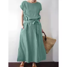 Zanzea Mulheres Vestido Casual Elegant Vestidos #skuj12551