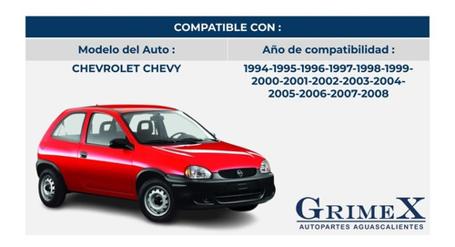 Espejo Chevy 1994-1996-1998-2000-2002-2004-2006-2008 Manual Foto 5
