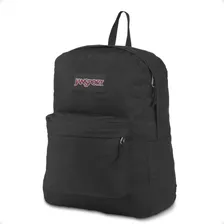 Mochila Urbana Jansport Mochila Superbreak Color Black Diseño Liso 26l