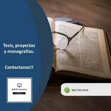 Asesoría Especializada En Tu Tesis De Grado 