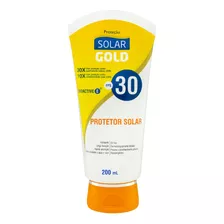 Protetor Solar Solar Gold Fps 30 1 Unidade De 200 Ml