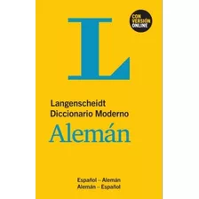 Diccionario Moderno Langenscheidt Español-aleman / Aleman-es