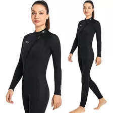 Traje Buceo De Neopreno Wetsuit Frontal Zip Dive&sail 3m Lad