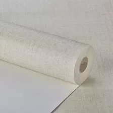 Papel De Parede Sala Quarto Lavável Texturizado Linho