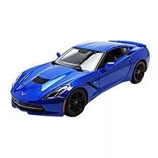 2014 Chevrolet Corvette Stingray Z51 Azul 1/18 Por Maisto 31