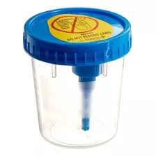 Vaso Colector Orina Tapa Azul 120ml C/disp. De Transferencia